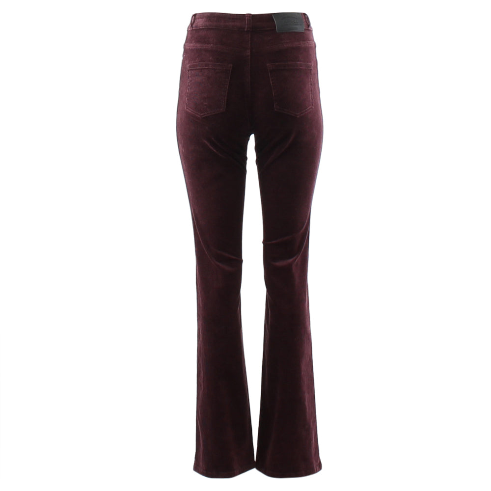 Rant & Rave Edelle Bootcut Cord Plum