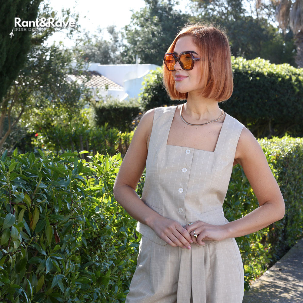 Rant and Rave Edlyn Waistcoat Sand