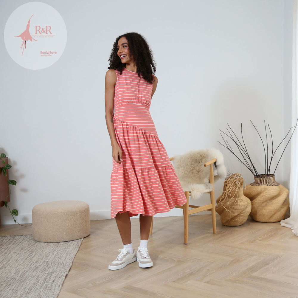 Relax & Renew Effie Dress Coral