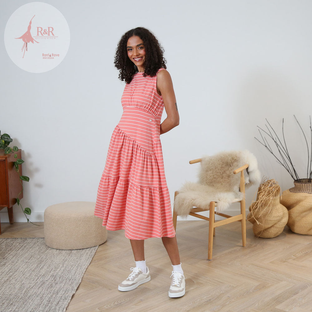 Relax & Renew Effie Dress Coral