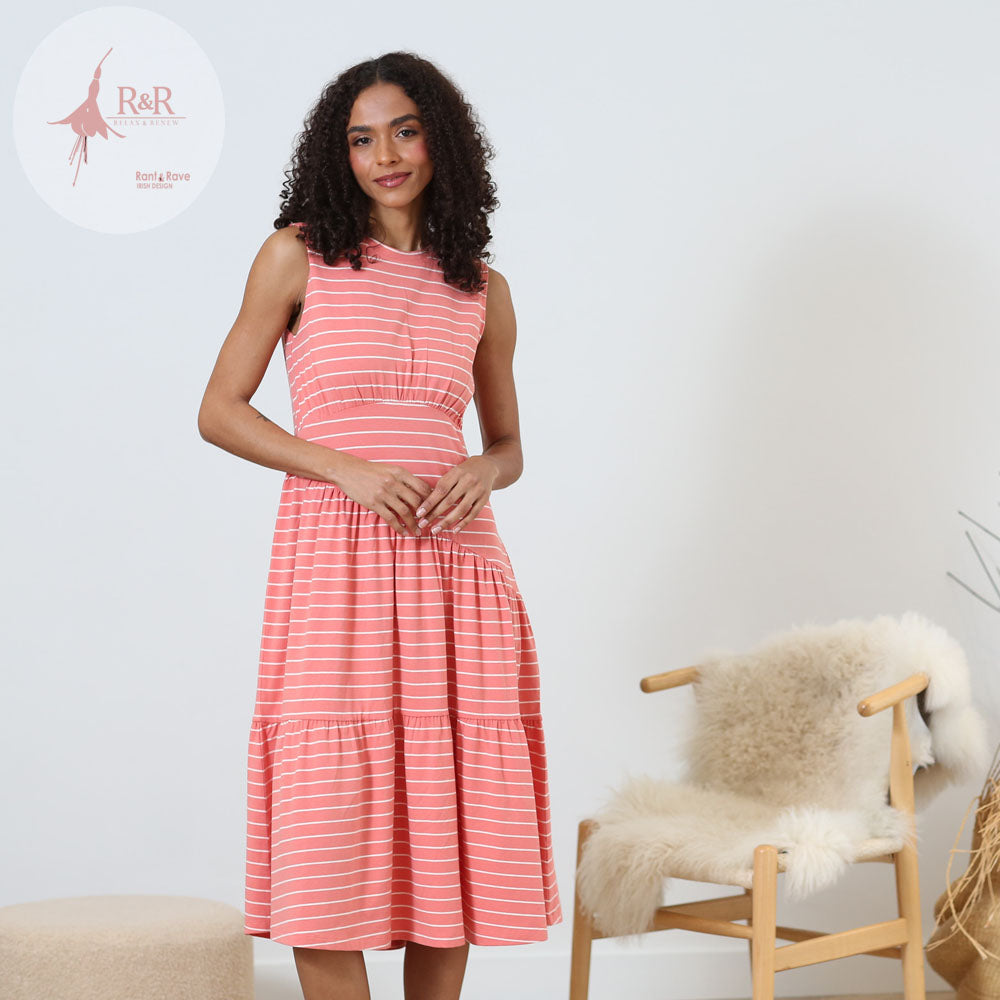 Relax & Renew Effie Dress Coral