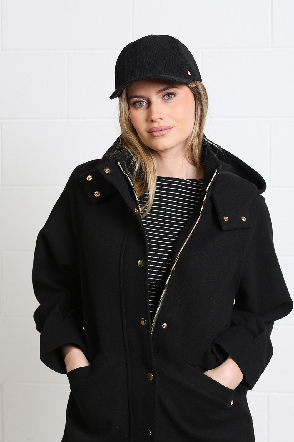 Rant and Rave Eliza Hat Black