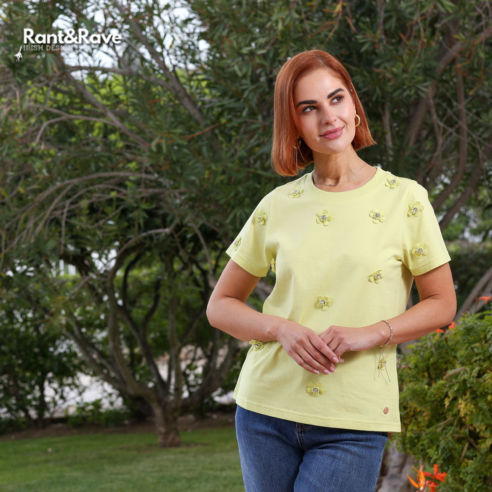 Rant and Rave Ella Tee Lime