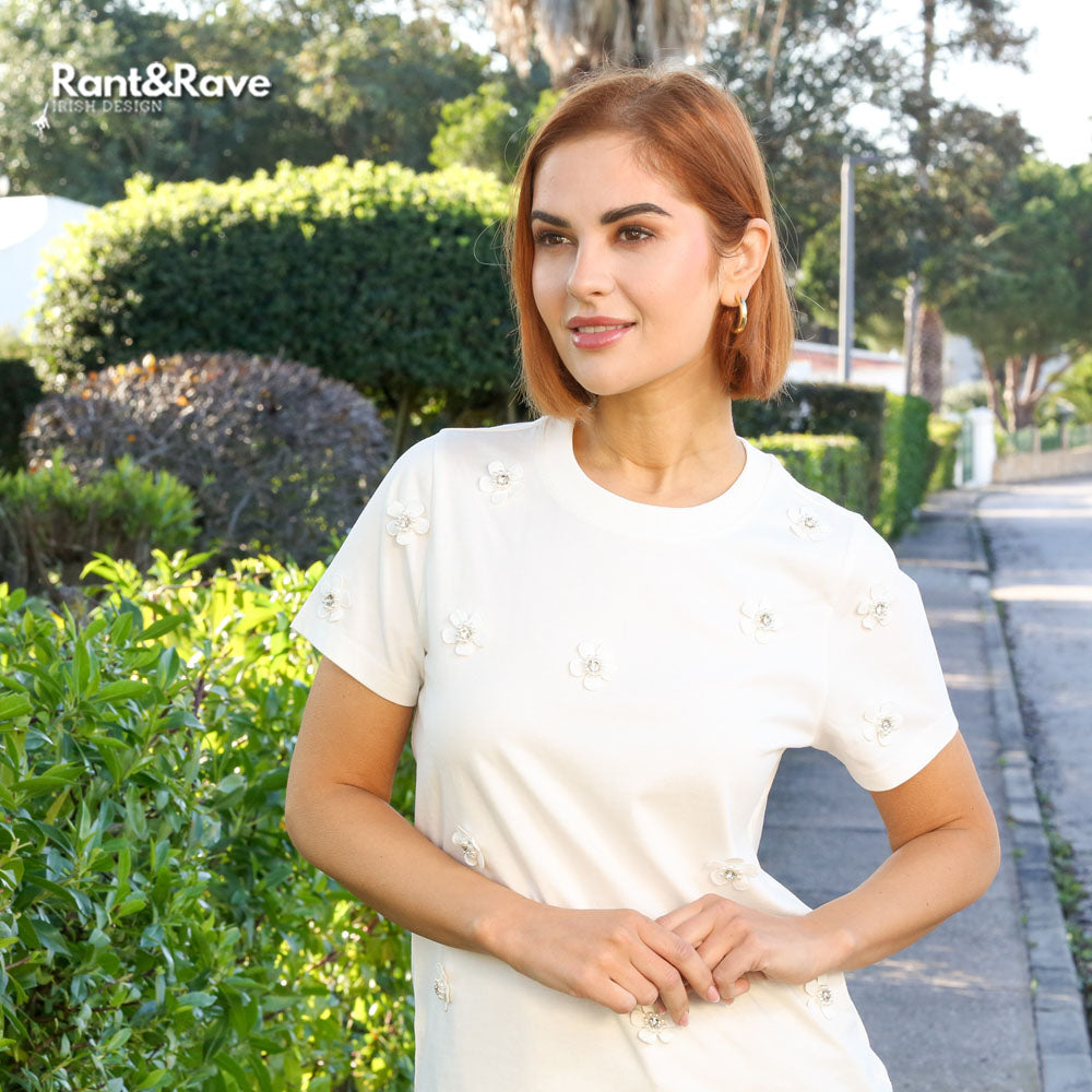 Rant and Rave Ella Tee Soft White