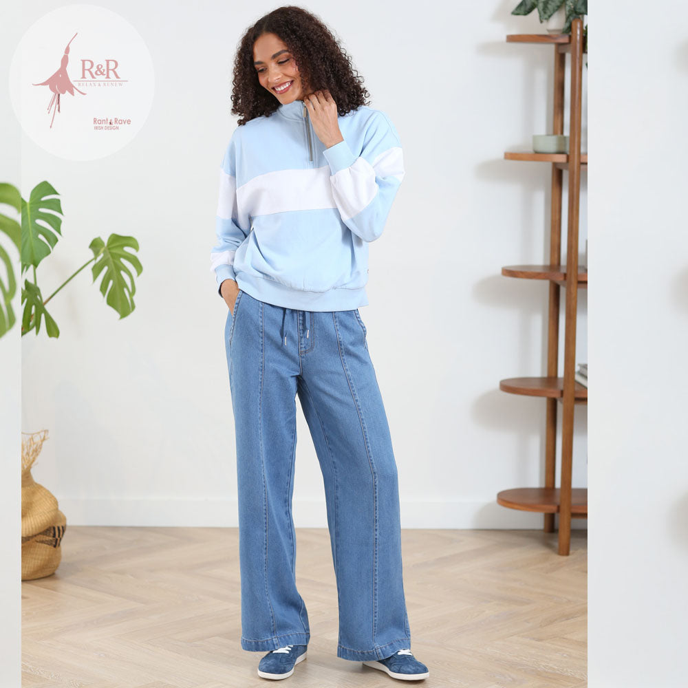 Relax & Renew Eudora Fleece Sky