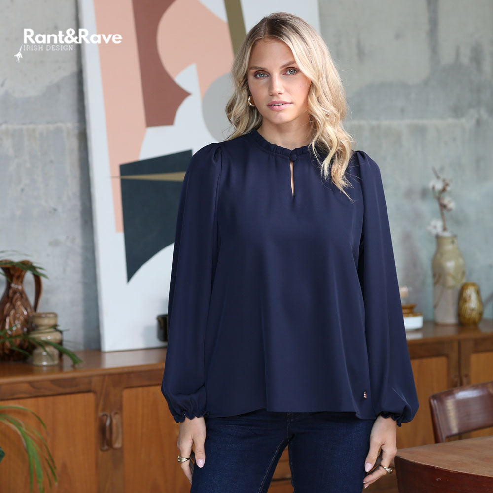 Rant & Rave Fee Top Navy