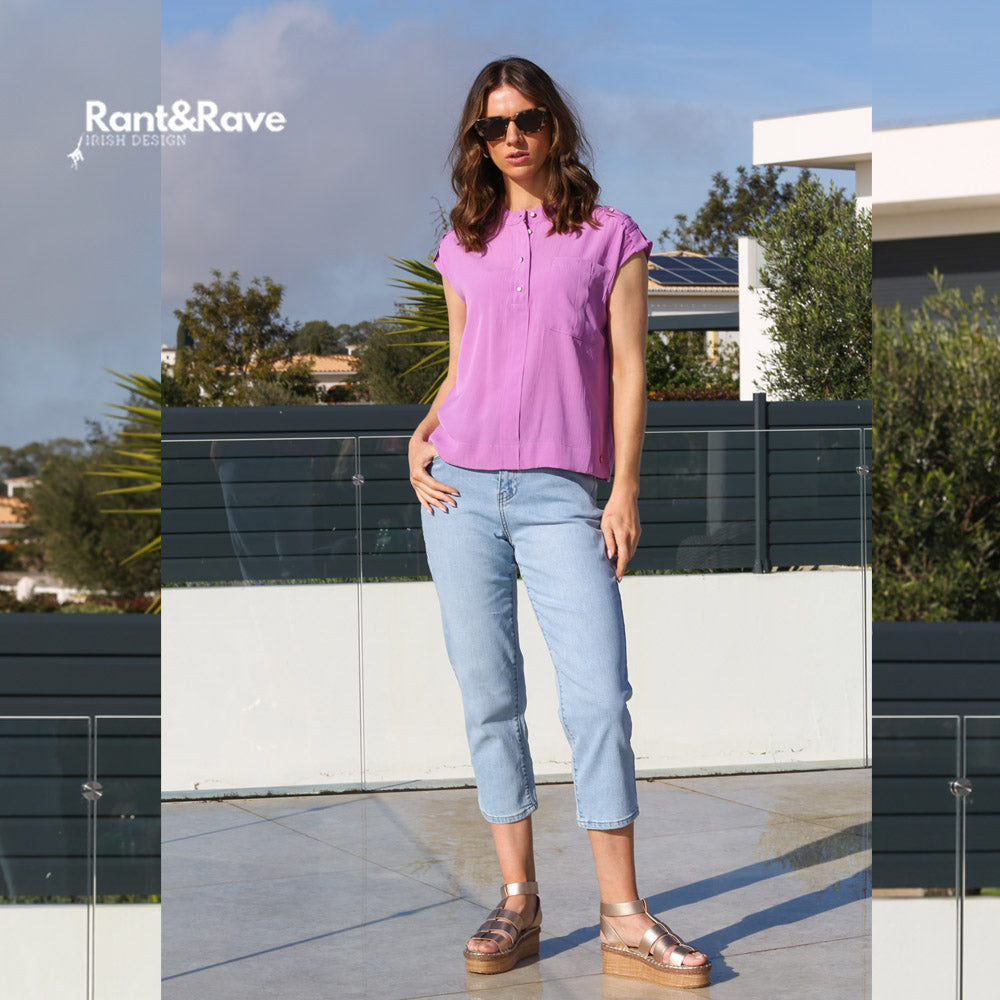 Rant & Rave Fernanda Top Purple