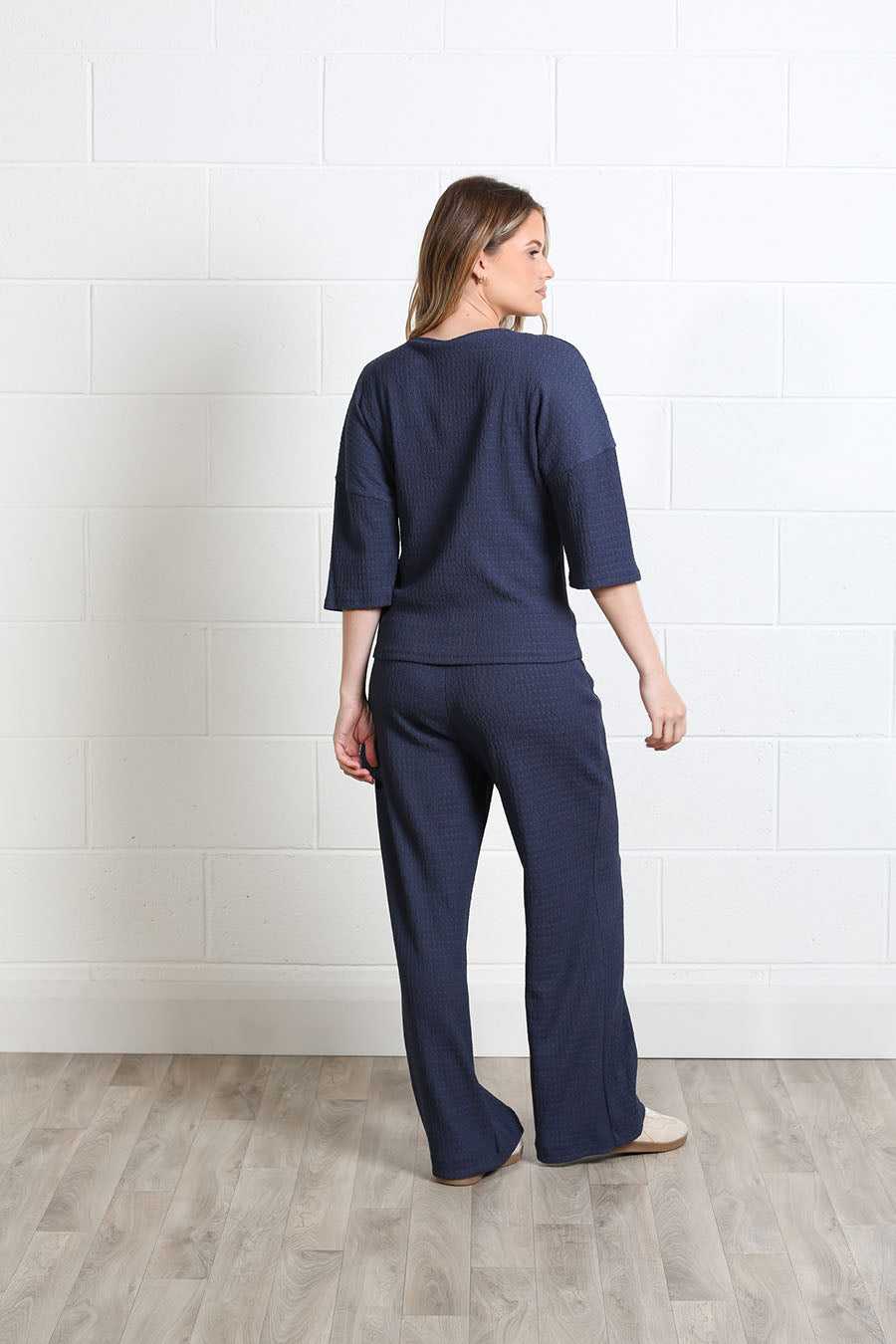 Rant and Rave Freya Textured Co-Ord Sea Storm