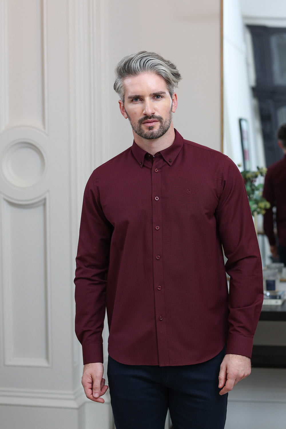 Kenrow Fritz Shirt Maroon