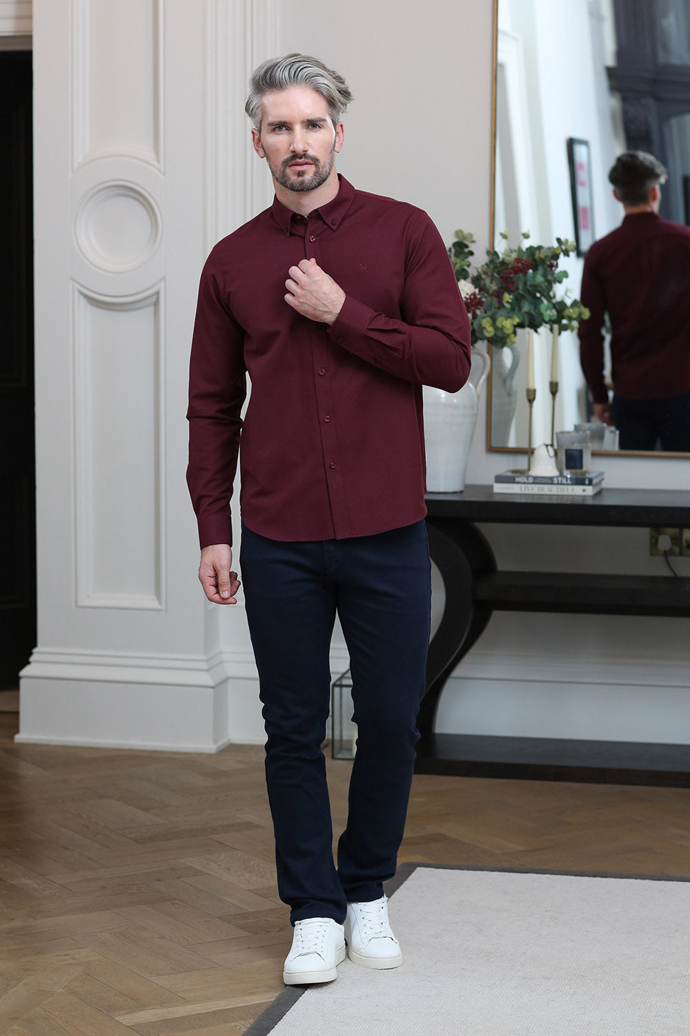 Kenrow Fritz Shirt Maroon