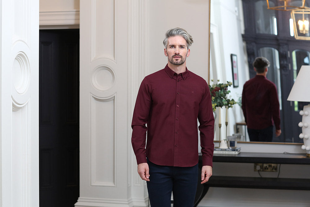 Kenrow Fritz Shirt Maroon