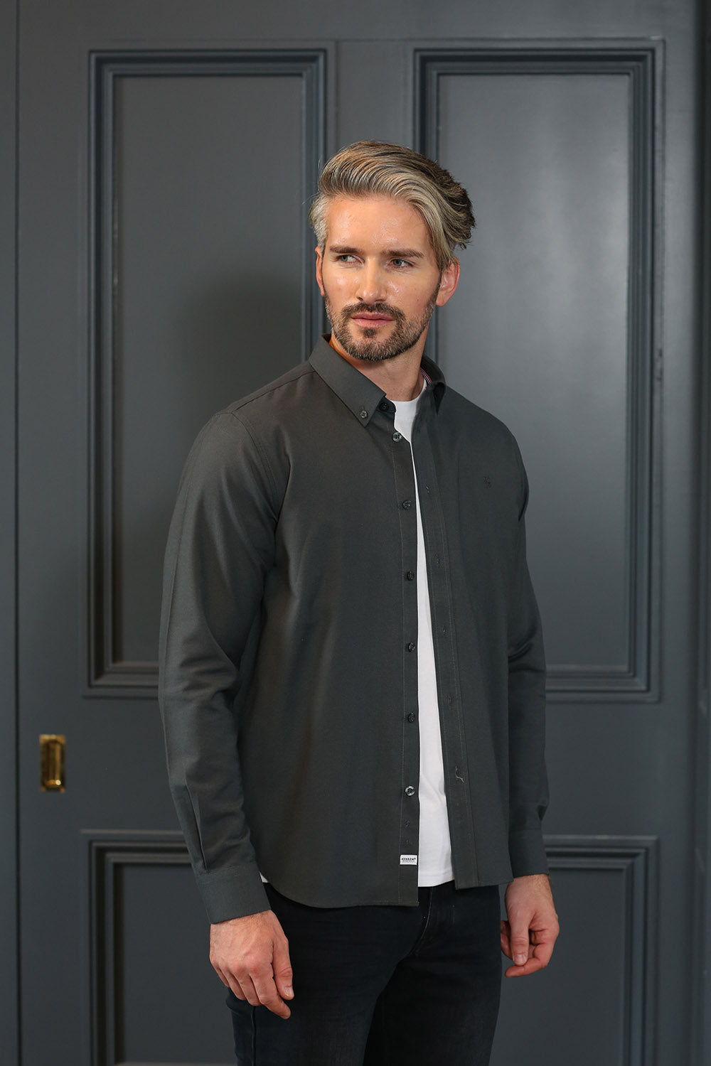 Kenrow Fritz Shirt Pewter Green