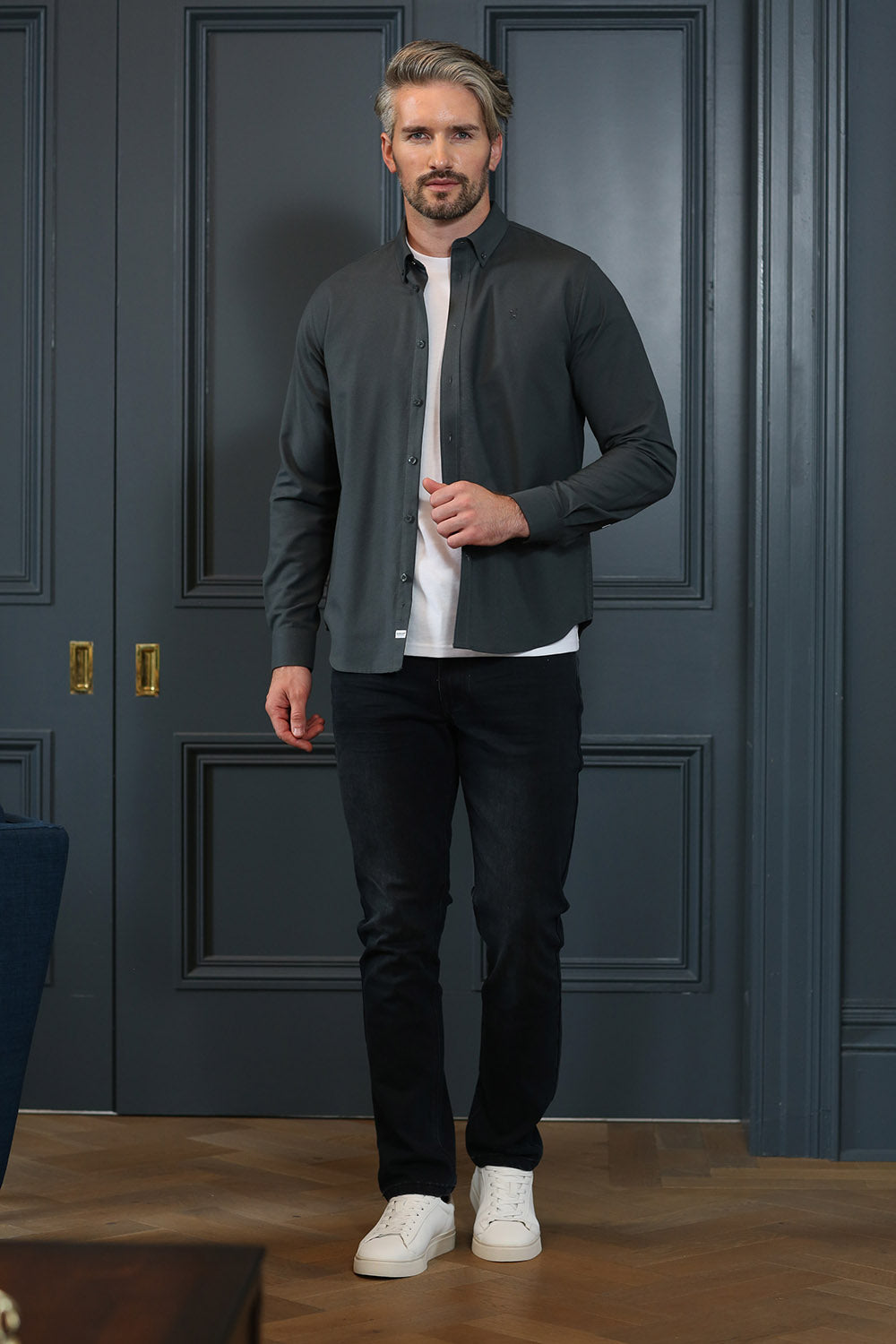 Kenrow Fritz Shirt Pewter Green