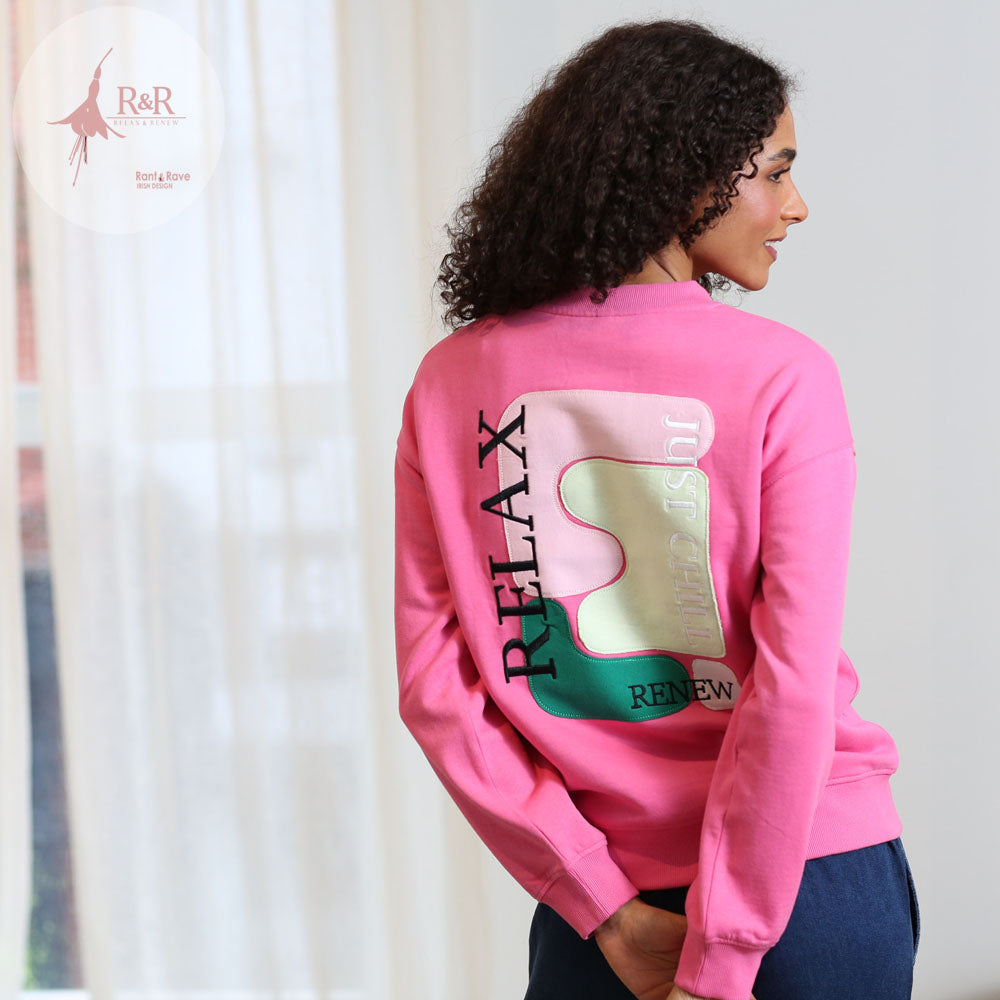 Relax & Renew Gianna Sweater Pink