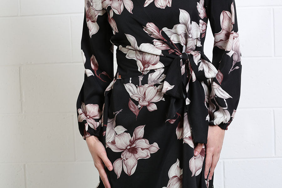 Rant and Rave Grace Dress Black Floral