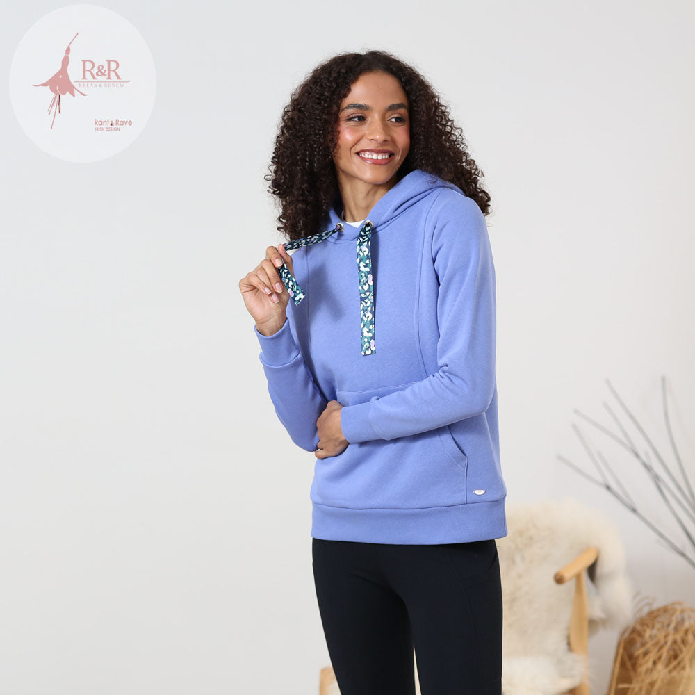 Relax & Renew Greta Hoody Blue