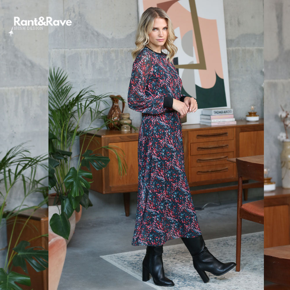 Rant & Rave Gwyneth Dress Teal