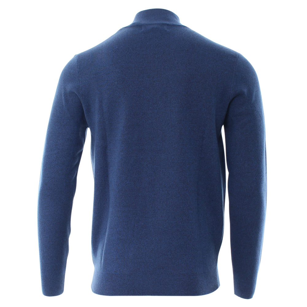 Kenrow Gerry Half Zip Knit Blue Melange