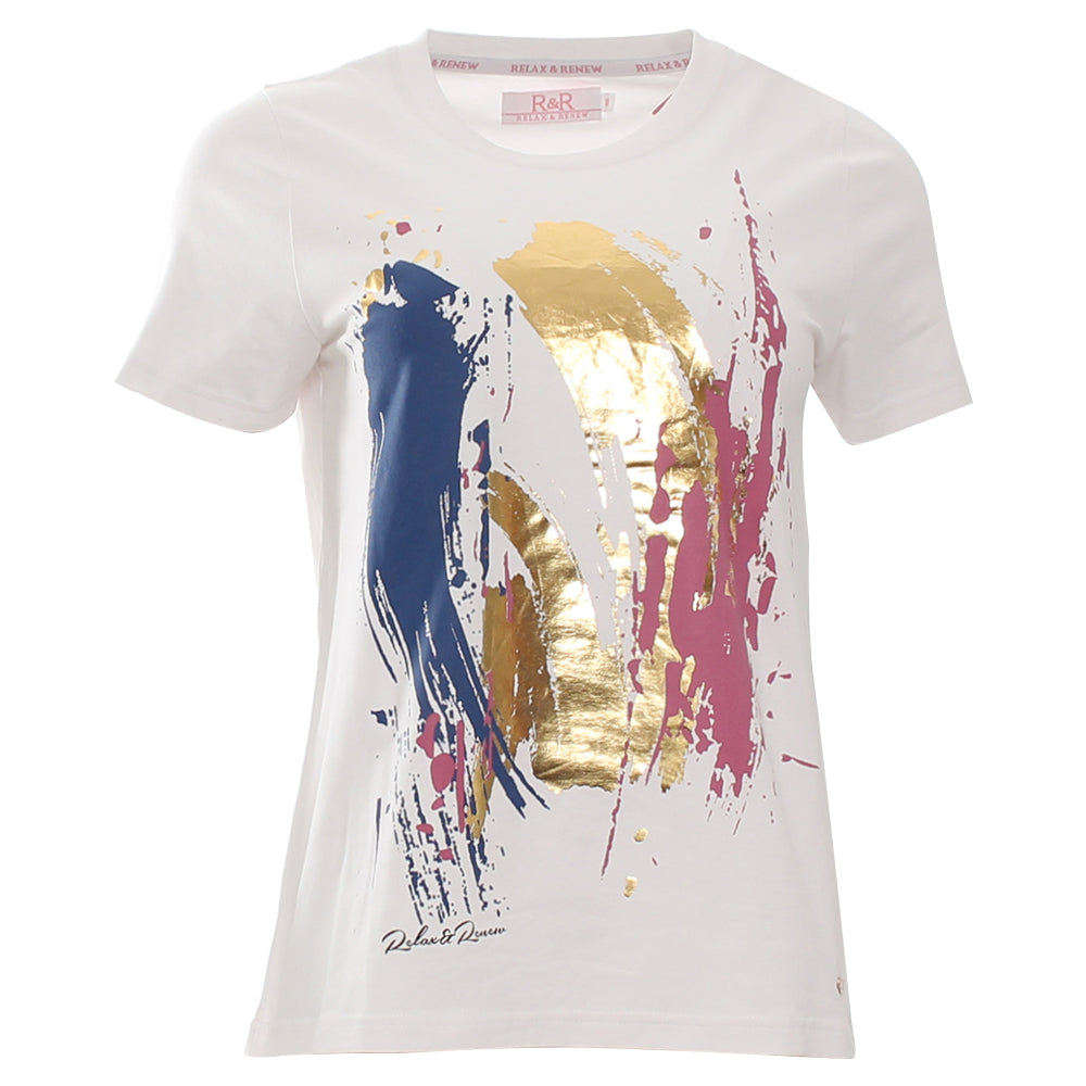 Relax & Renew Hallie Tee White