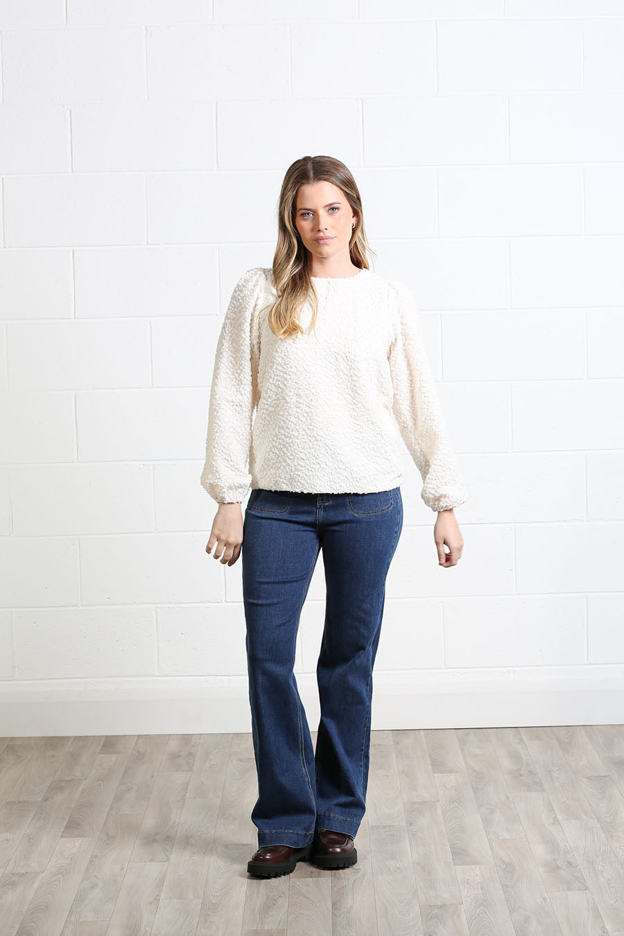 Rant and Rave Hannah Top Cream