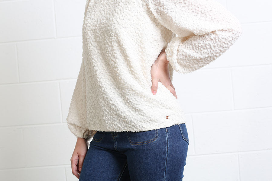 Rant and Rave Hannah Top Cream