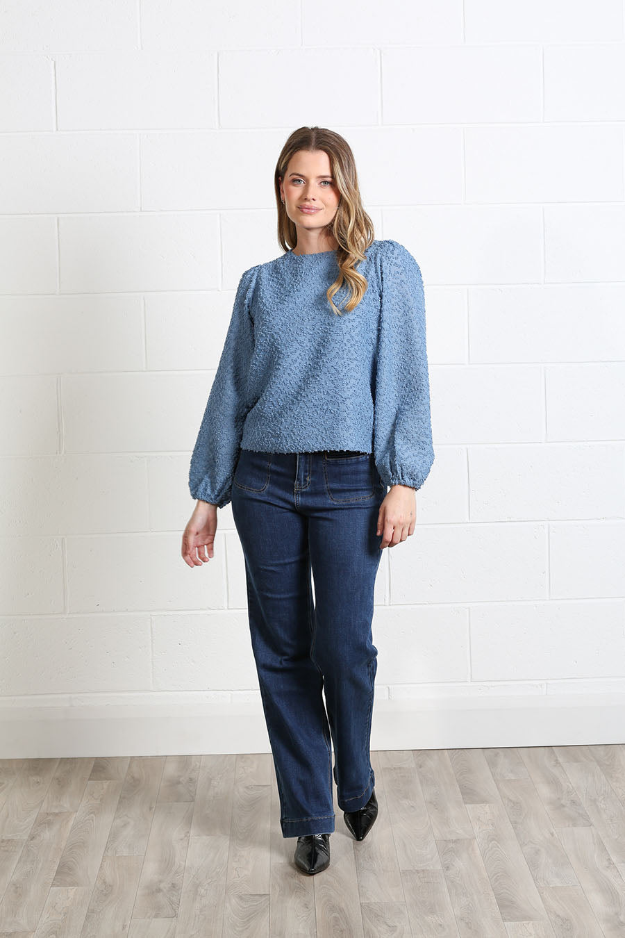 Rant and Rave Hannah Top Denim