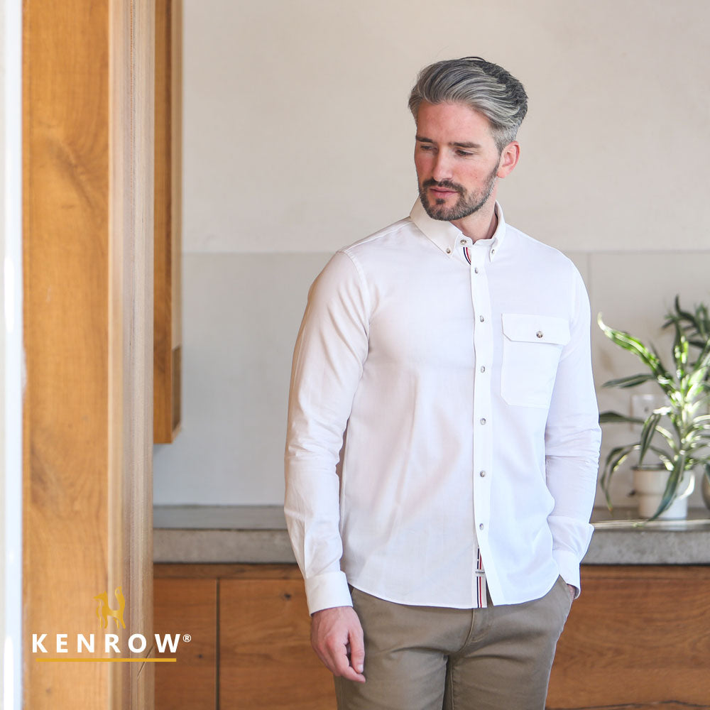 Kenrow Hayes Shirt White