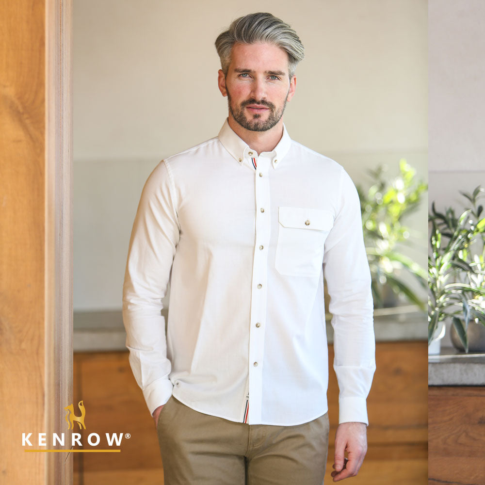 Kenrow Hayes Shirt White