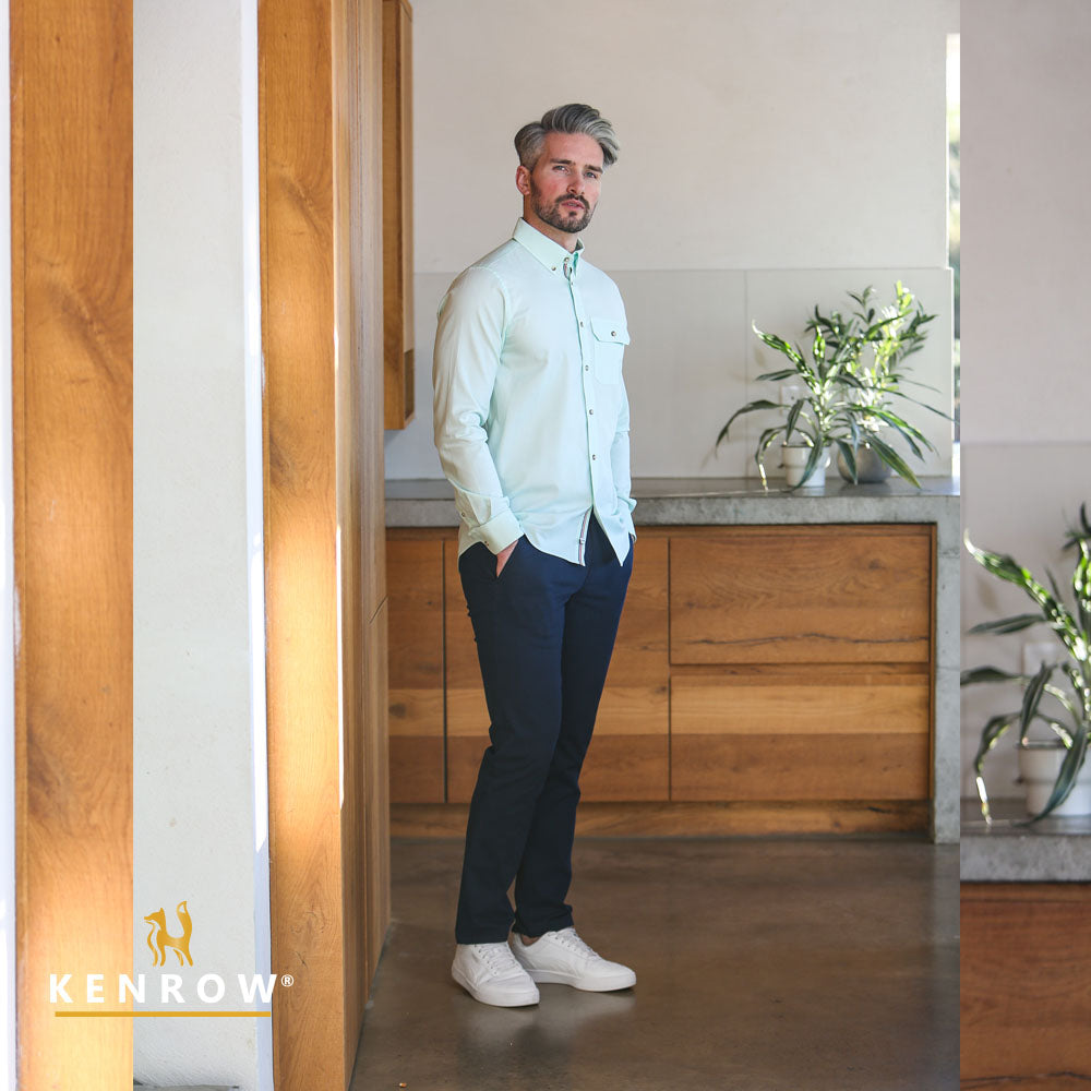 Kenrow Hayes Shirt Pale Green