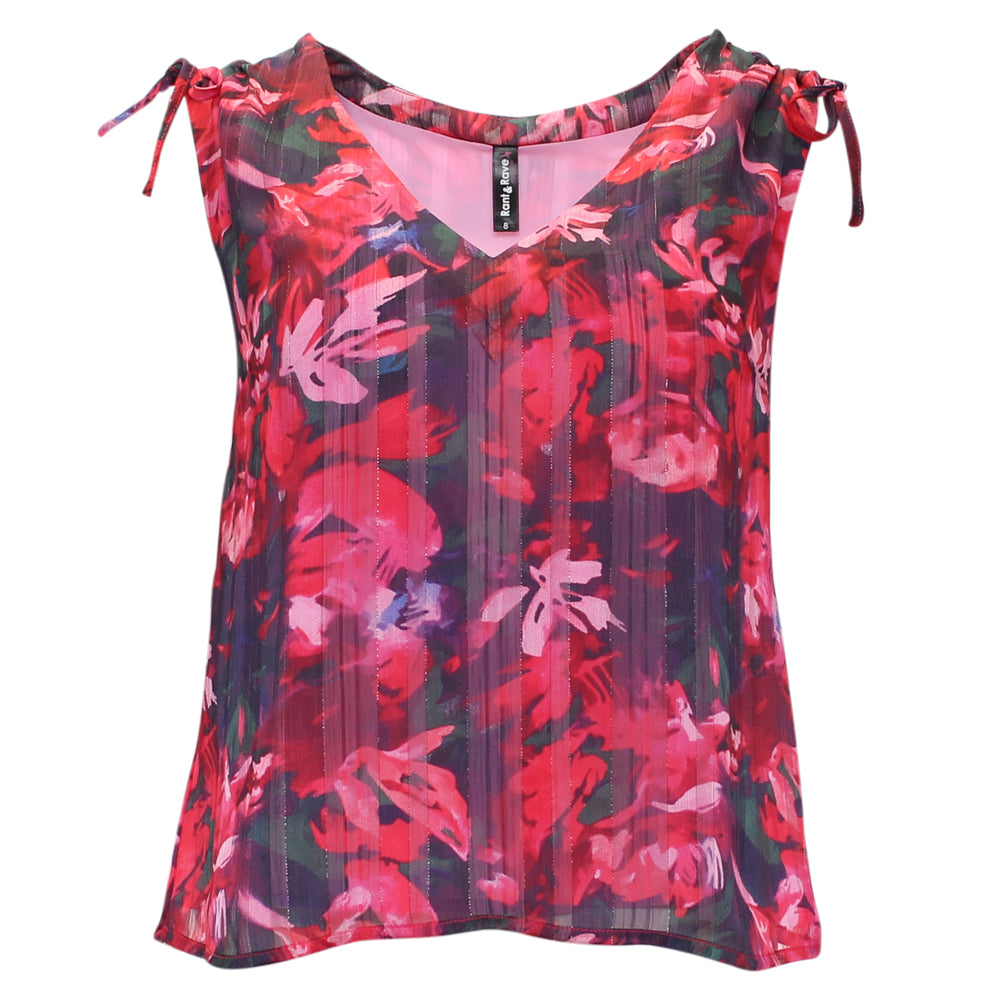 Rant and Rave Imogen Top Red