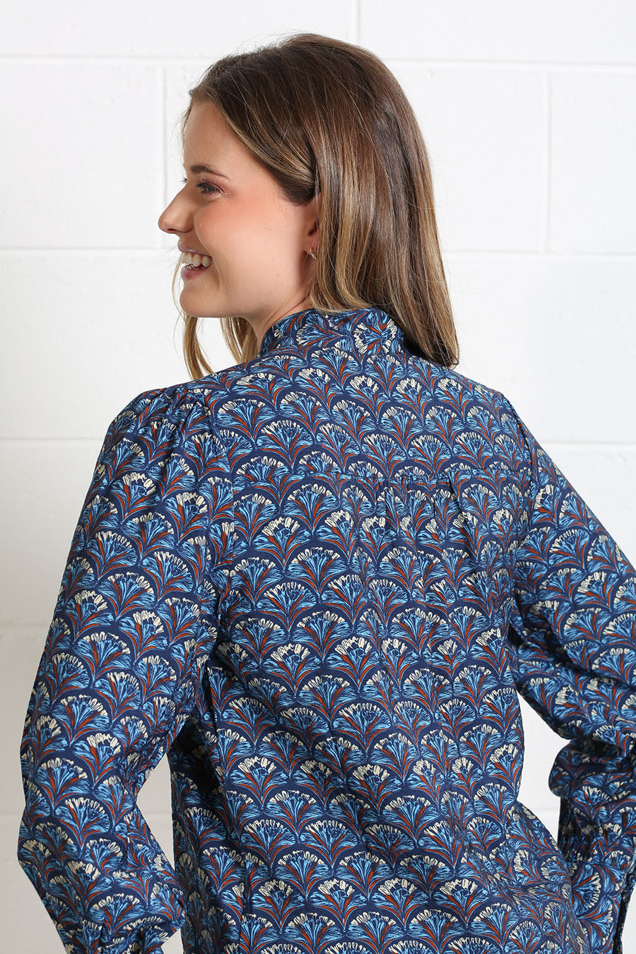 Rant and Rave Isabella Blouse Navy Reef