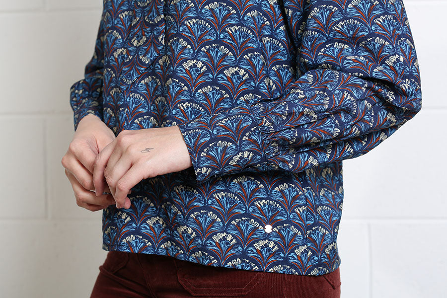 Rant and Rave Isabella Blouse Navy Reef