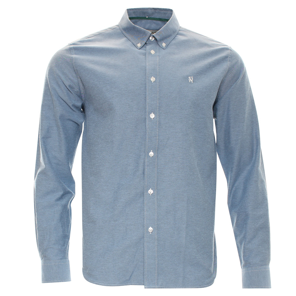 Kenrow Jagger Oxford Shirt Denim Melange