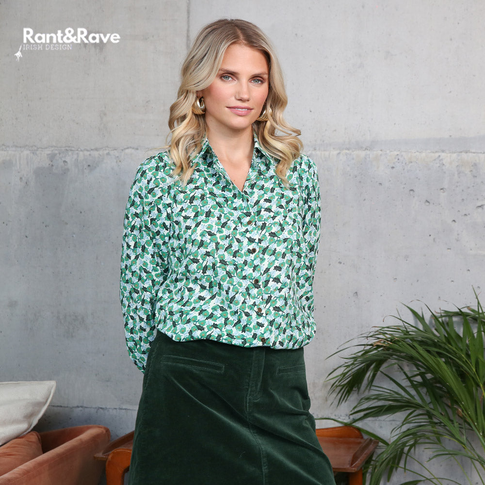 Rant & Rave Jasleen Blouse Green