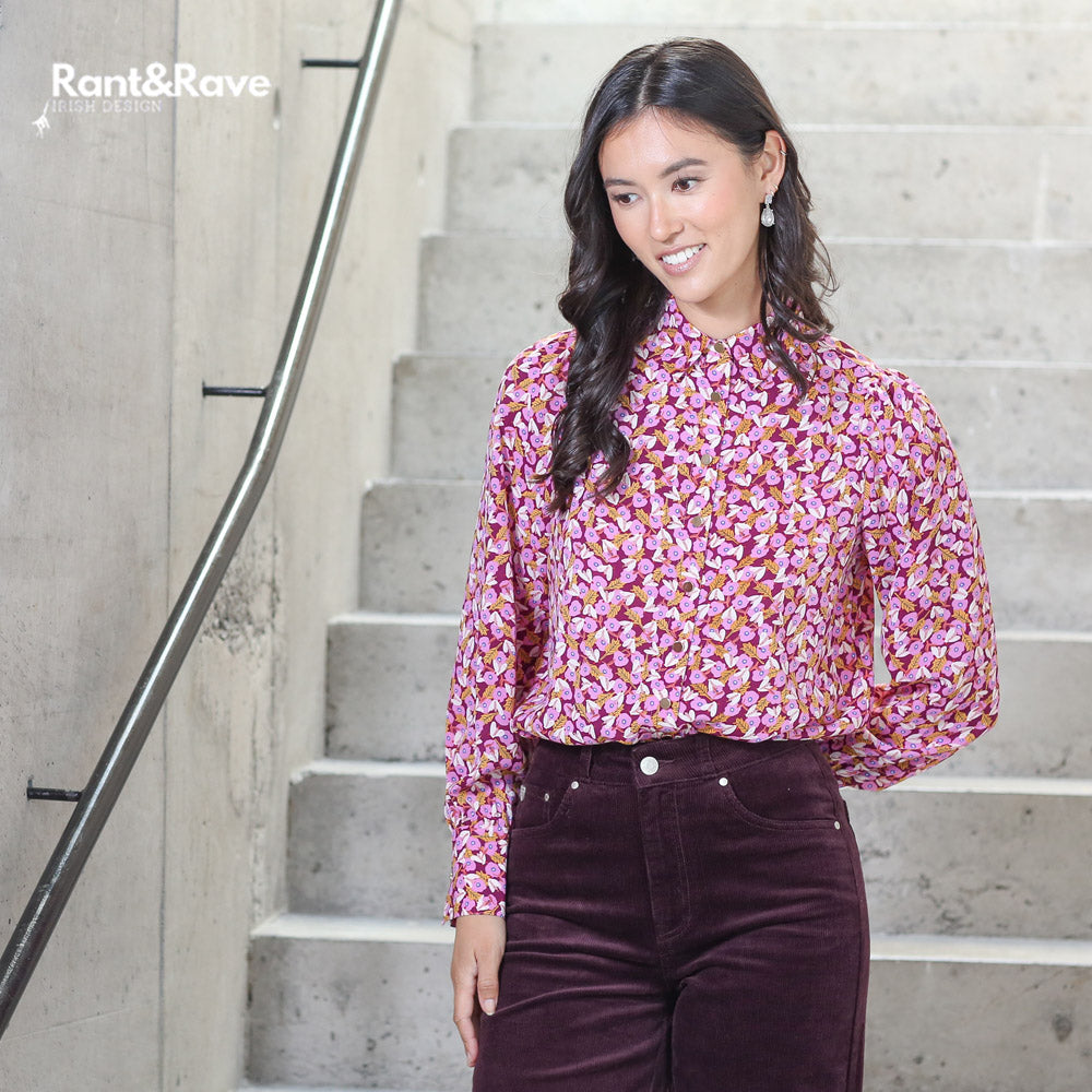 Rant & Rave Jasleen Blouse Pink