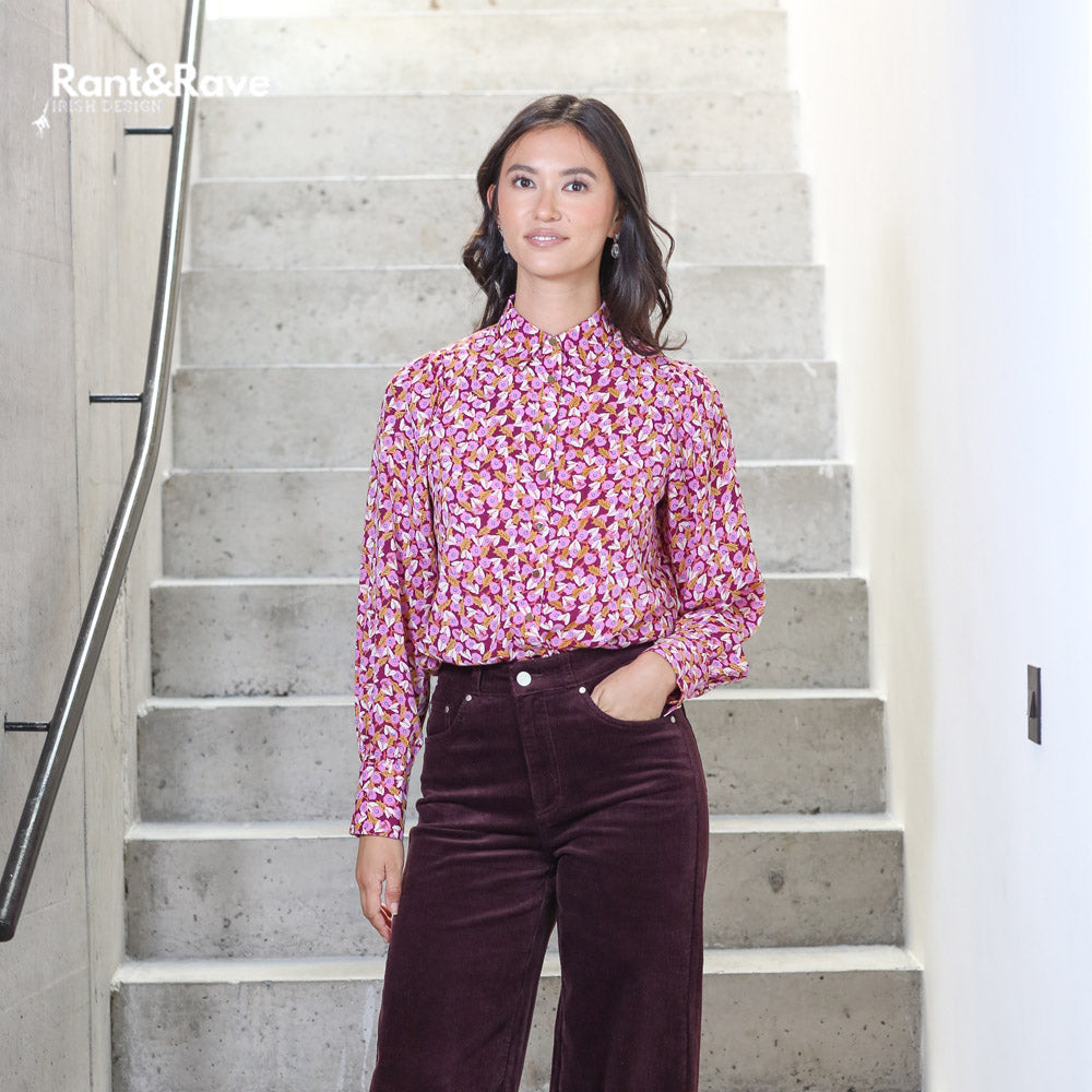 Rant & Rave Jasleen Blouse Pink – Mall Road Design