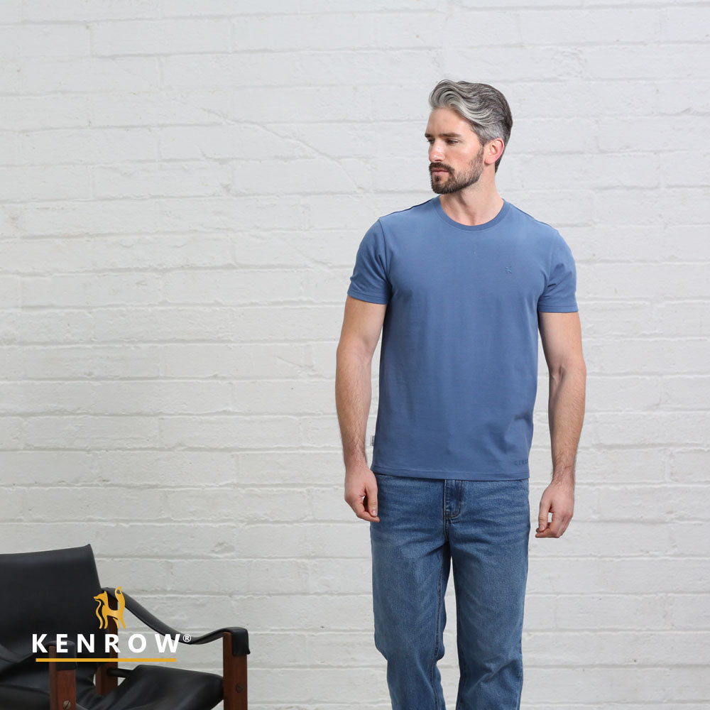 Kenrow Jax Brushed Tee Denim