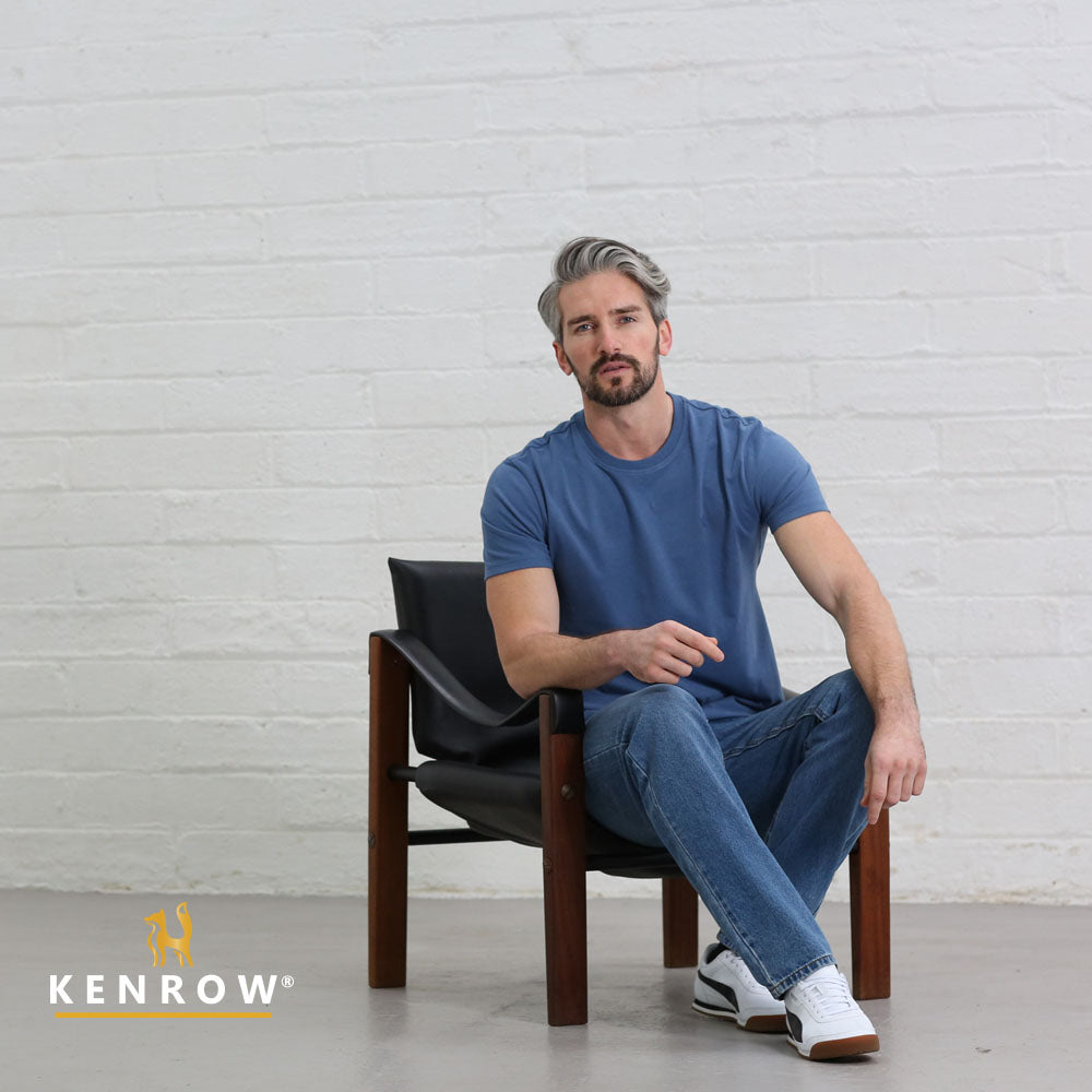 Kenrow Jax Brushed Tee Denim