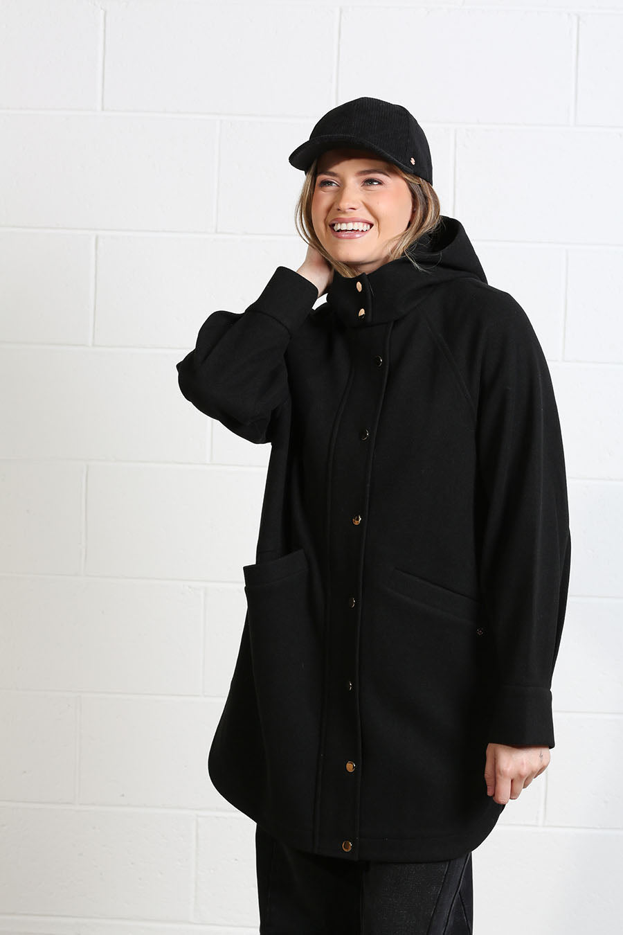 Rant & Rave Joanna Coat Black