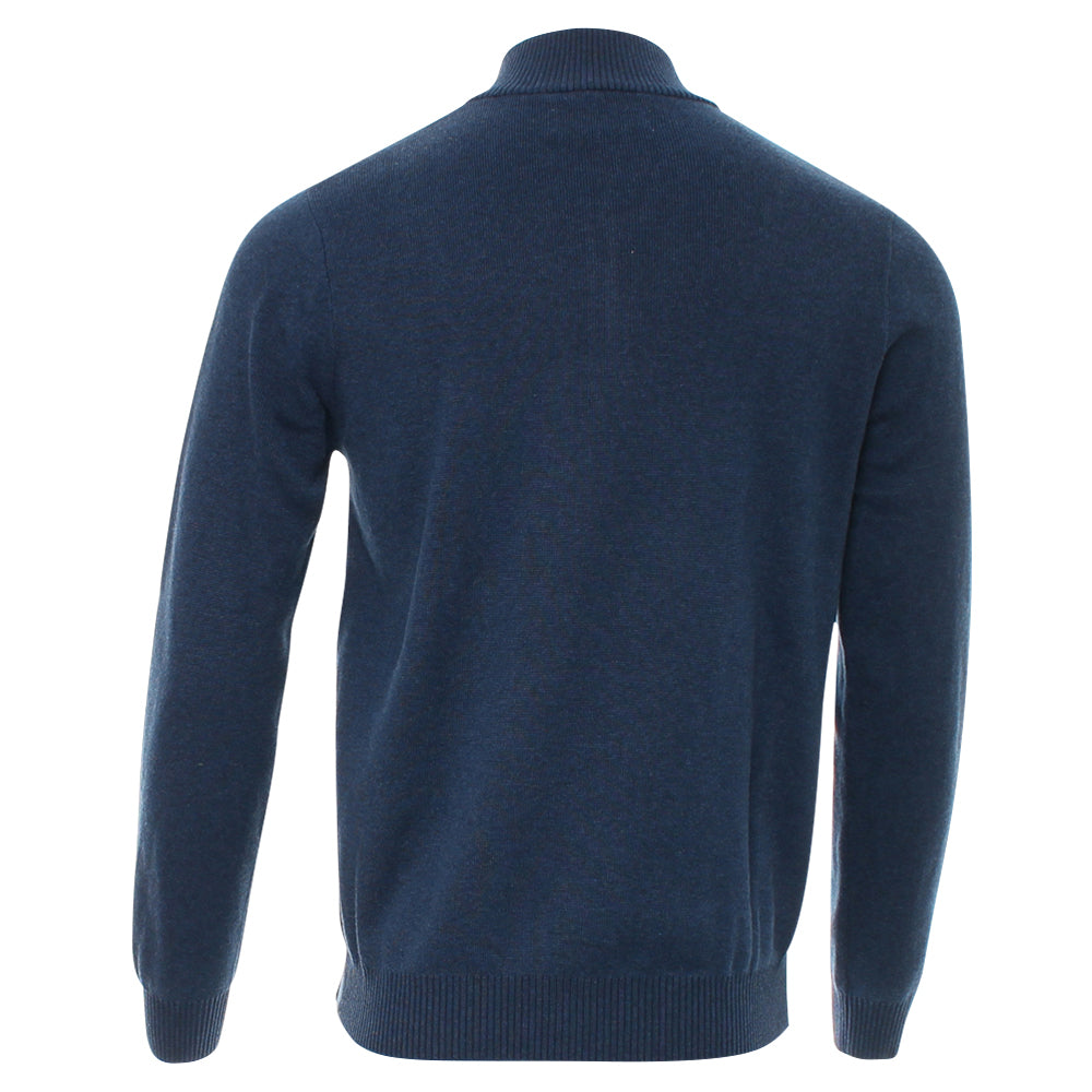 Kenrow Justin Half Zip Blue Melange