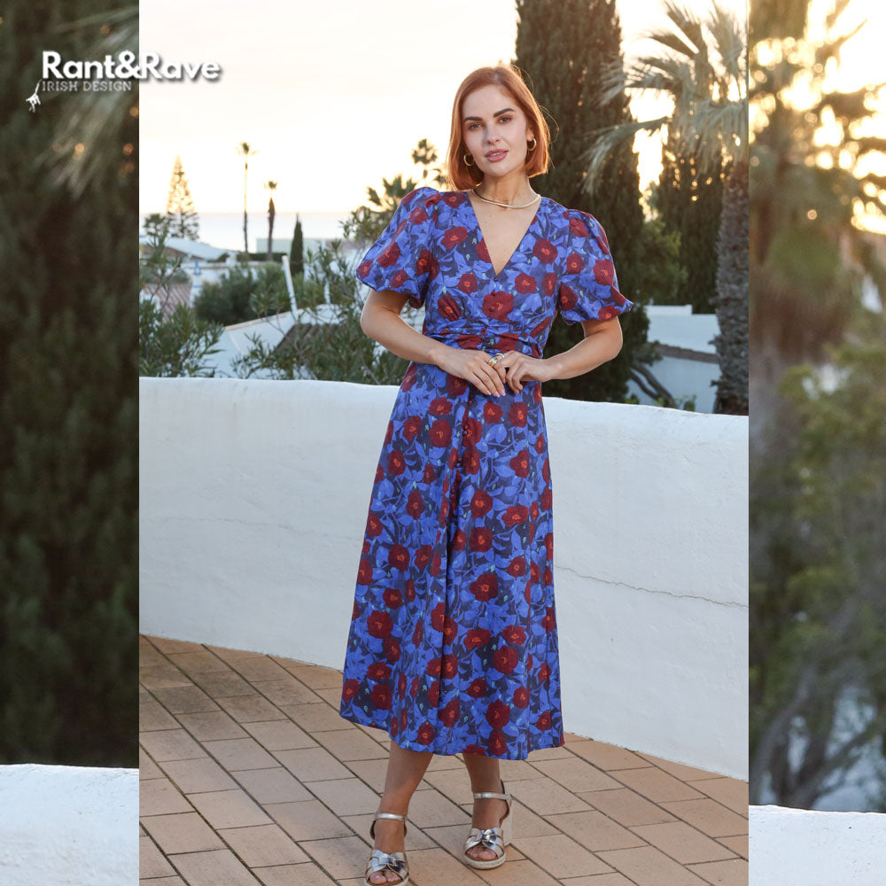 Rant and Rave Kamilia Dress Blue