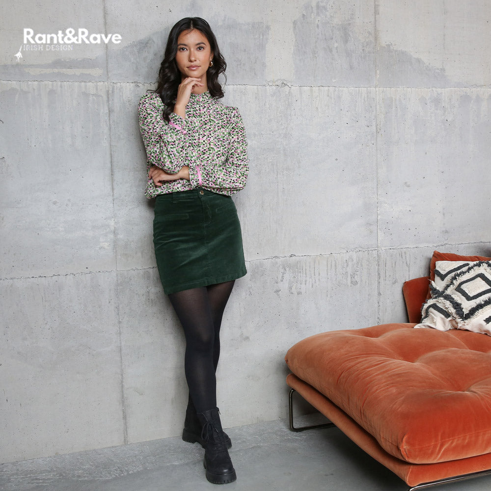 Rant & Rave Kassandra Blouse Green