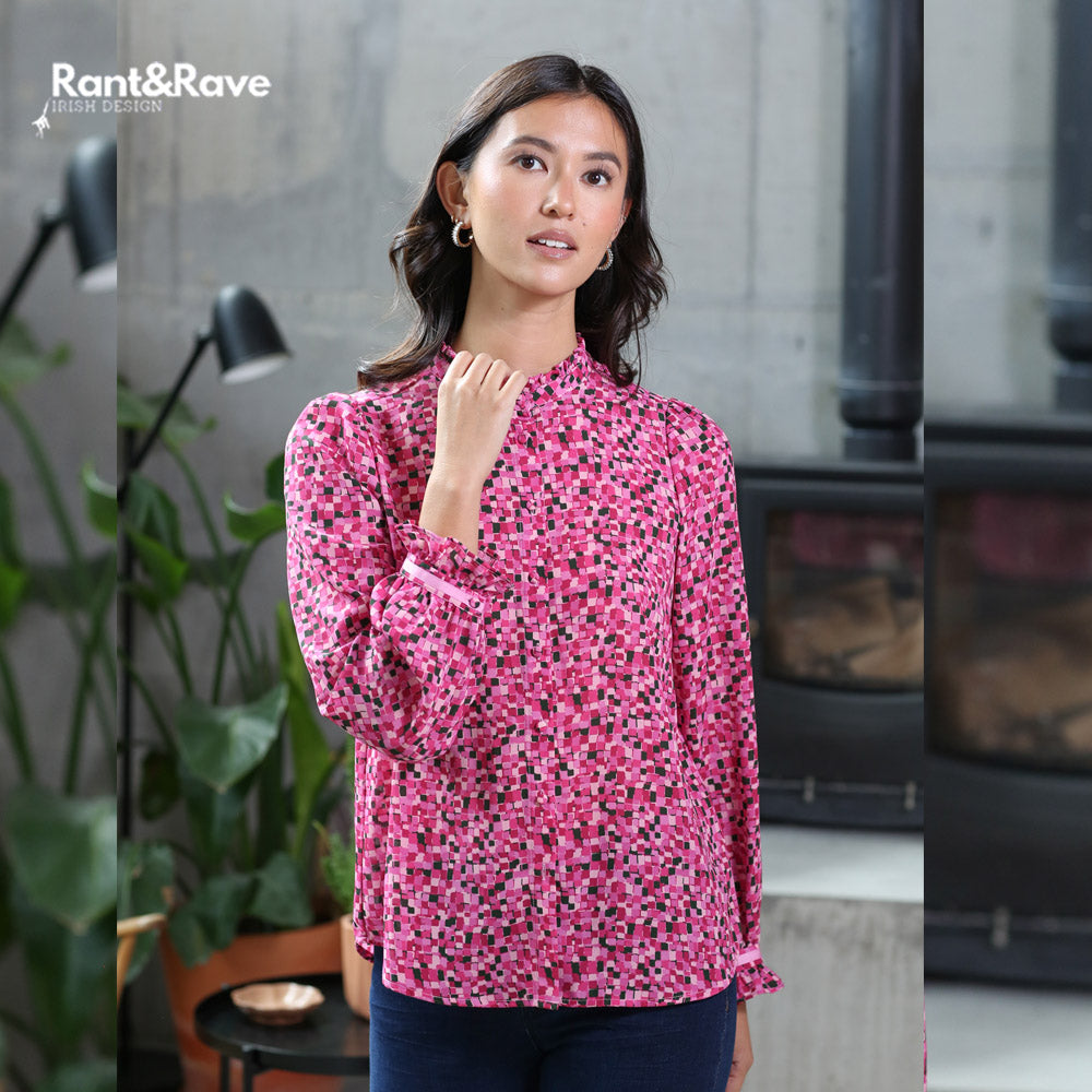 Rant & Rave Kassandra Blouse Pink