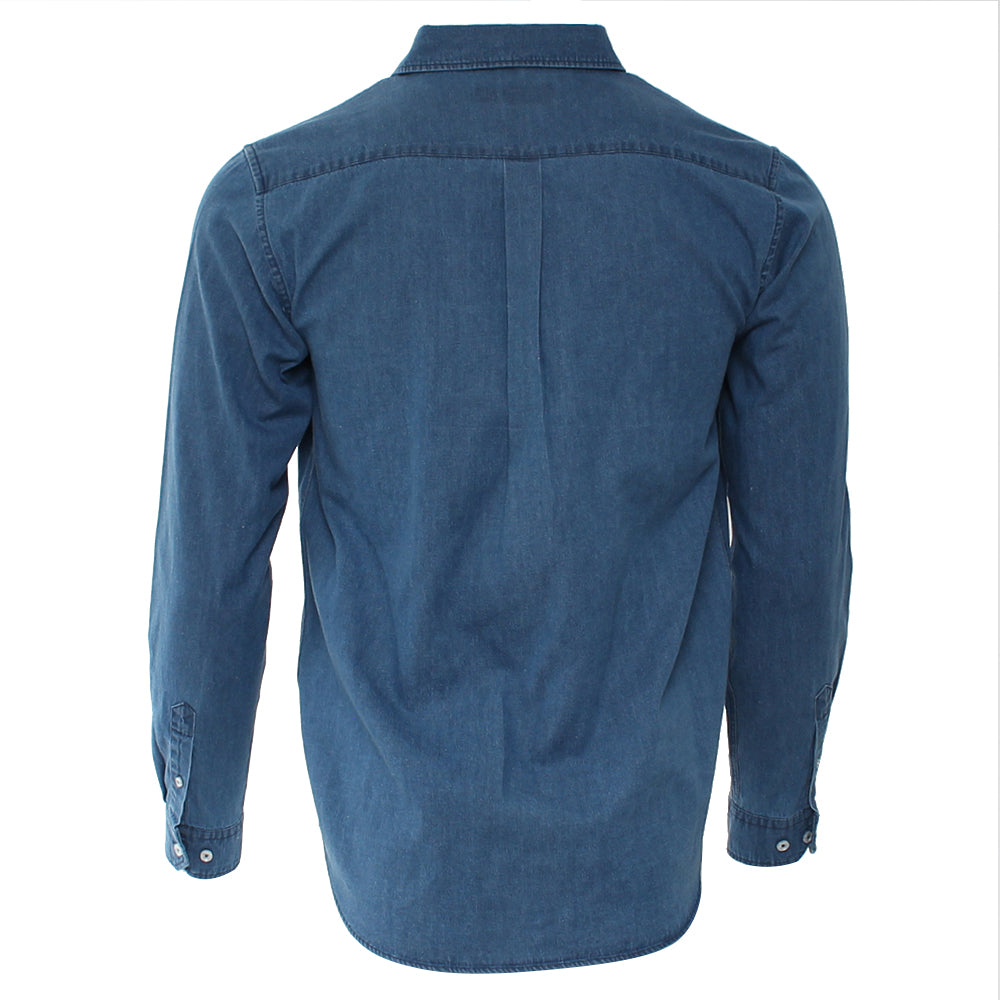 Kenrow Keenan Denim Shirt Mid Blue