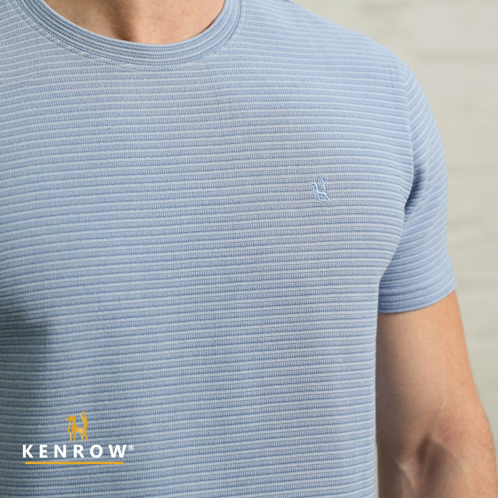 Kenrow Kenny Tee Blue Melange
