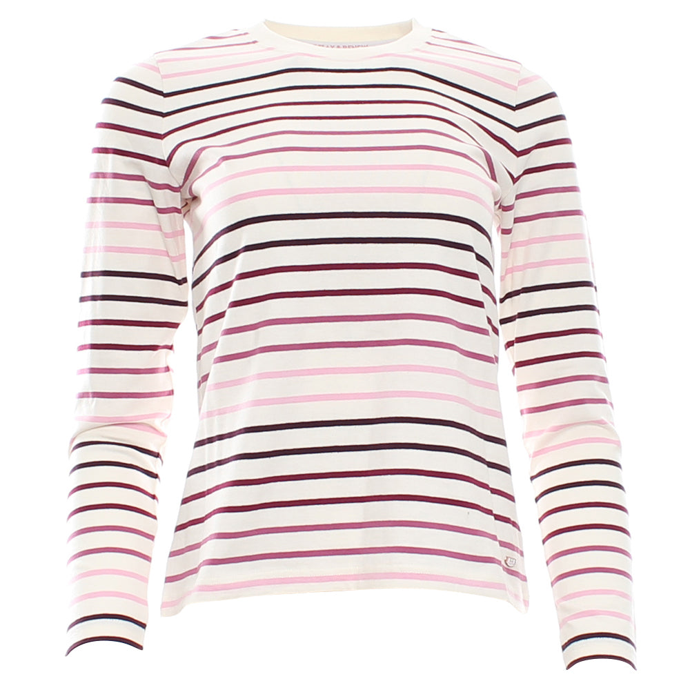 Relax & Renew Kimberley Long Sleeve Tee Berry
