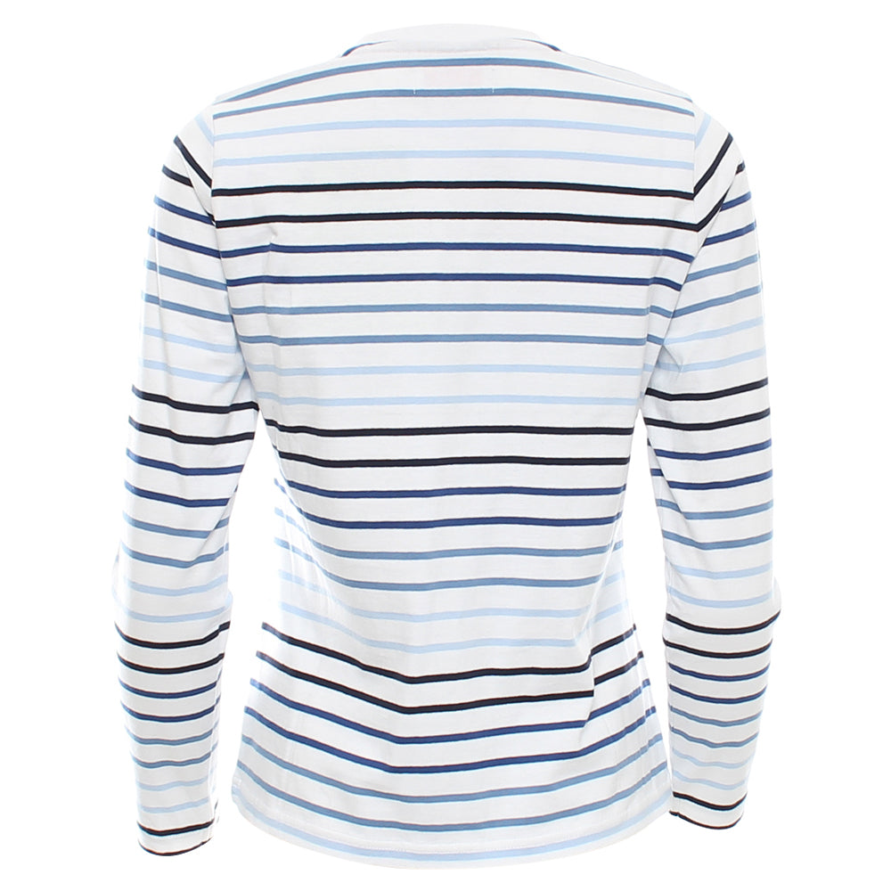 Relax & Renew Kimberley Long Sleeve Tee Blue