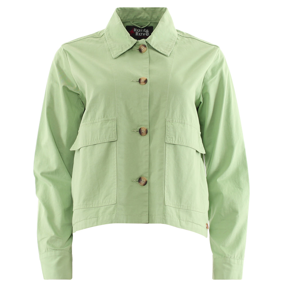 Rant & Rave Kinsley Jacket Light Green