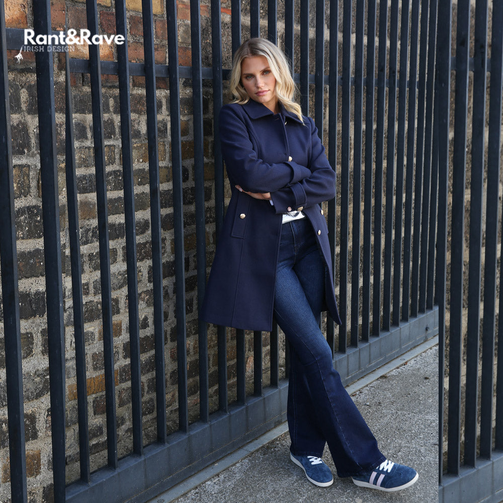 Rant & Rave Kym Flare Jean Dark Indigo