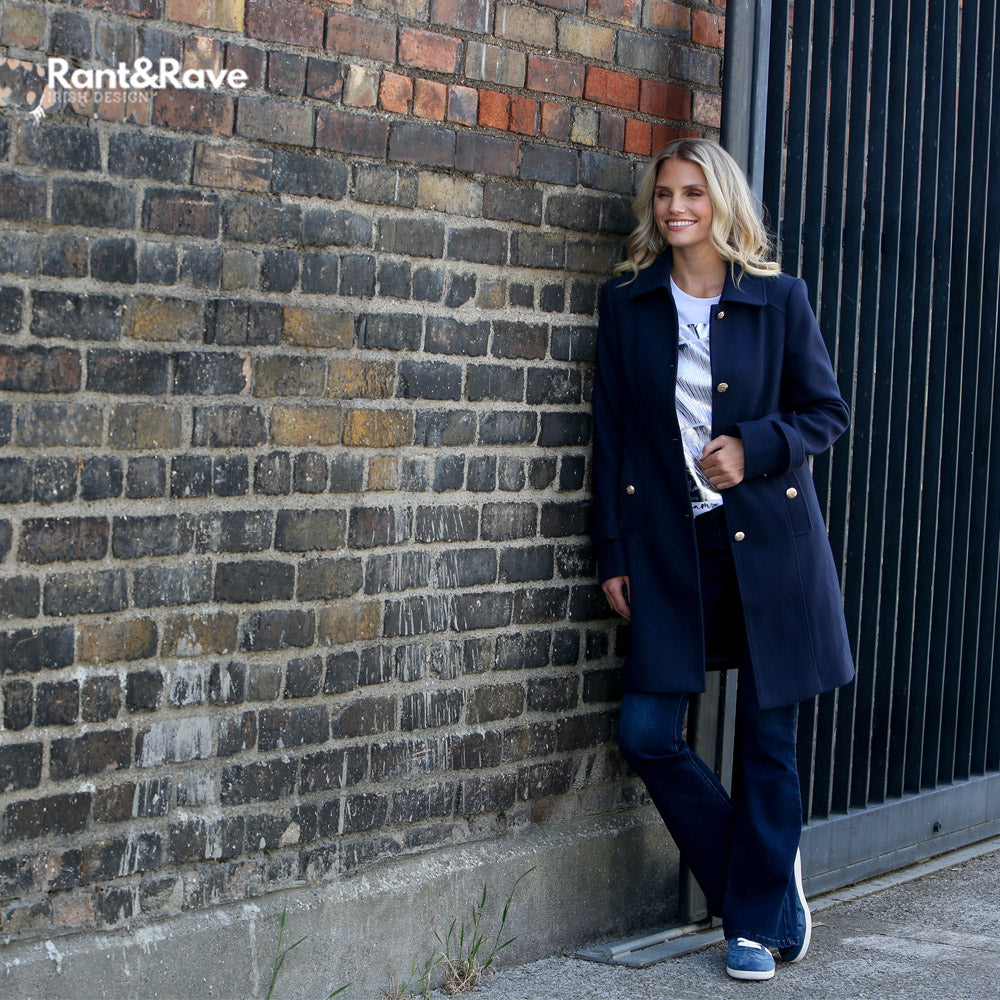 Rant & Rave Kym Flare Jean Dark Indigo